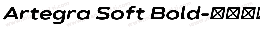 Artegra Soft Bold字体转换
